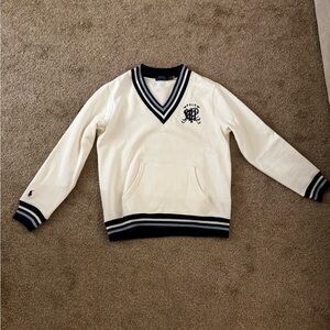 Polo by Ralph Lauren Cream V-Neck Sweater